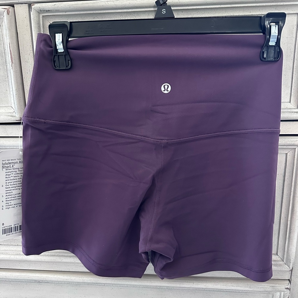 NWT lululemon Align Short 4”